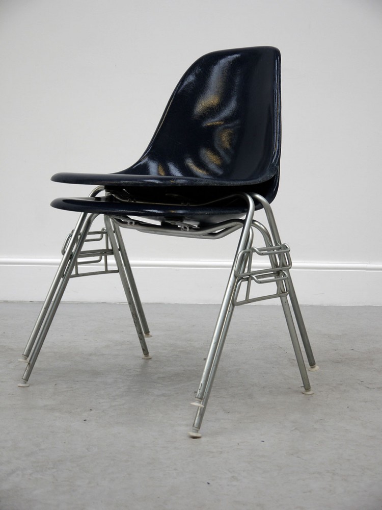 Charles and Ray Eames – Pair of Stacking Side Chairs