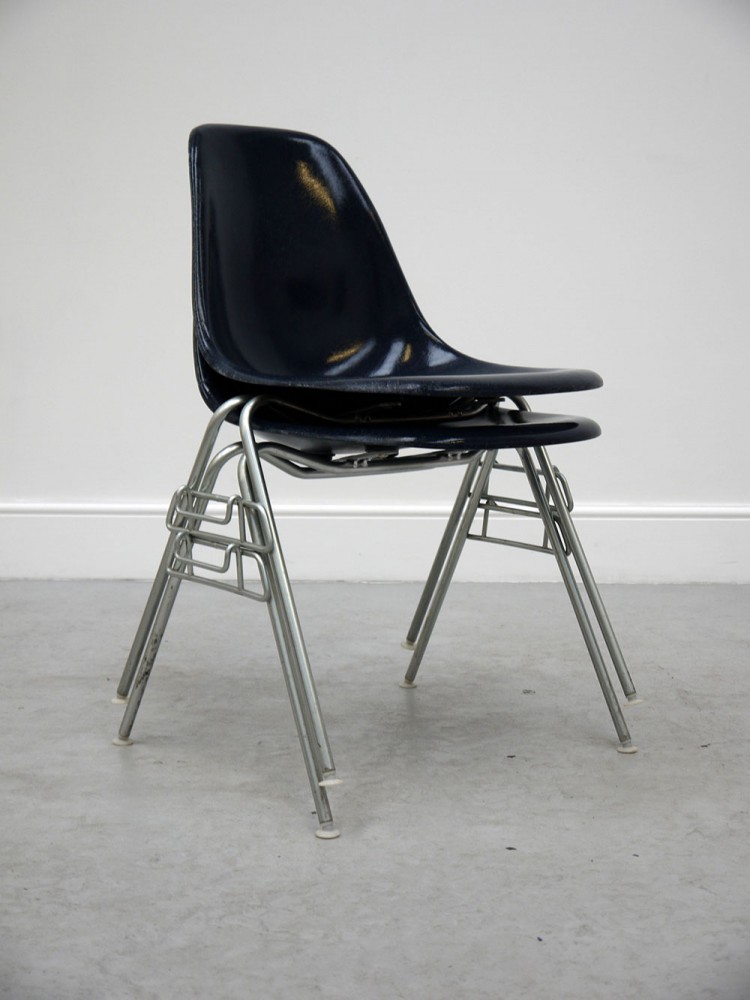 Charles and Ray Eames – Pair of Stacking Side Chairs