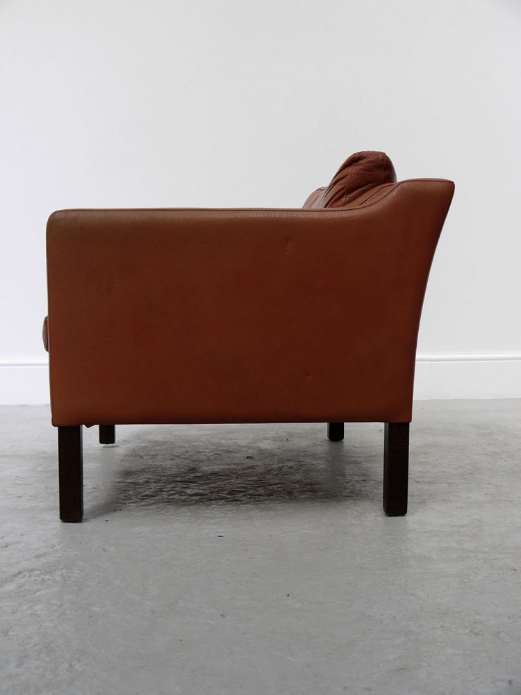 Borge Mogensen – Tan Leather Club Chair