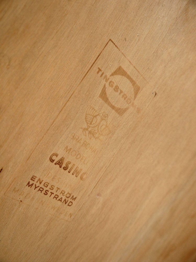 Gunner Myrstrand – Swedish Pair of Oak Bedside Tables with Drawers