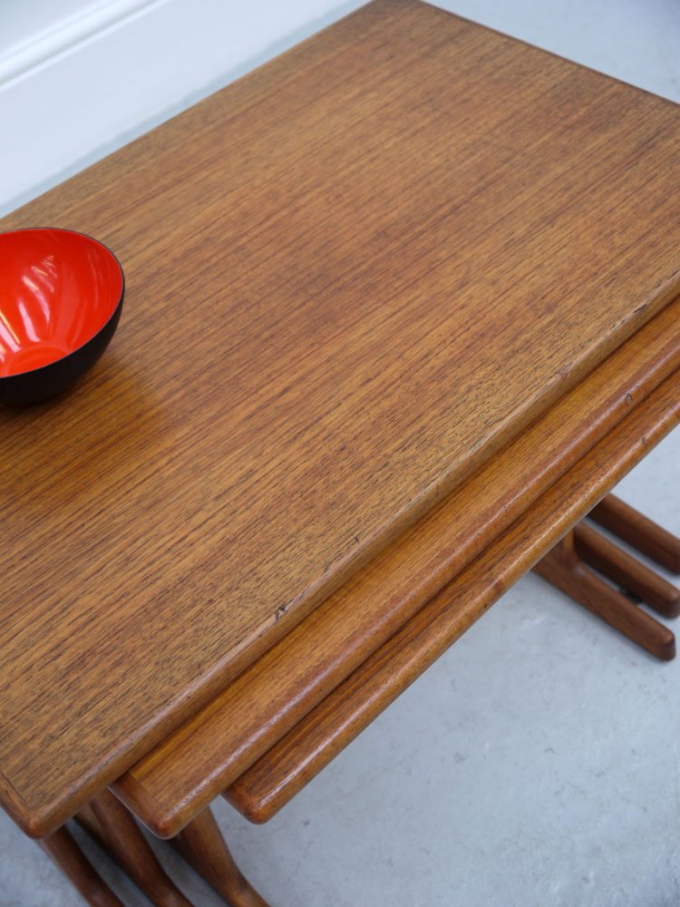 Kai Kristiansen – Nest of Three Side Tables