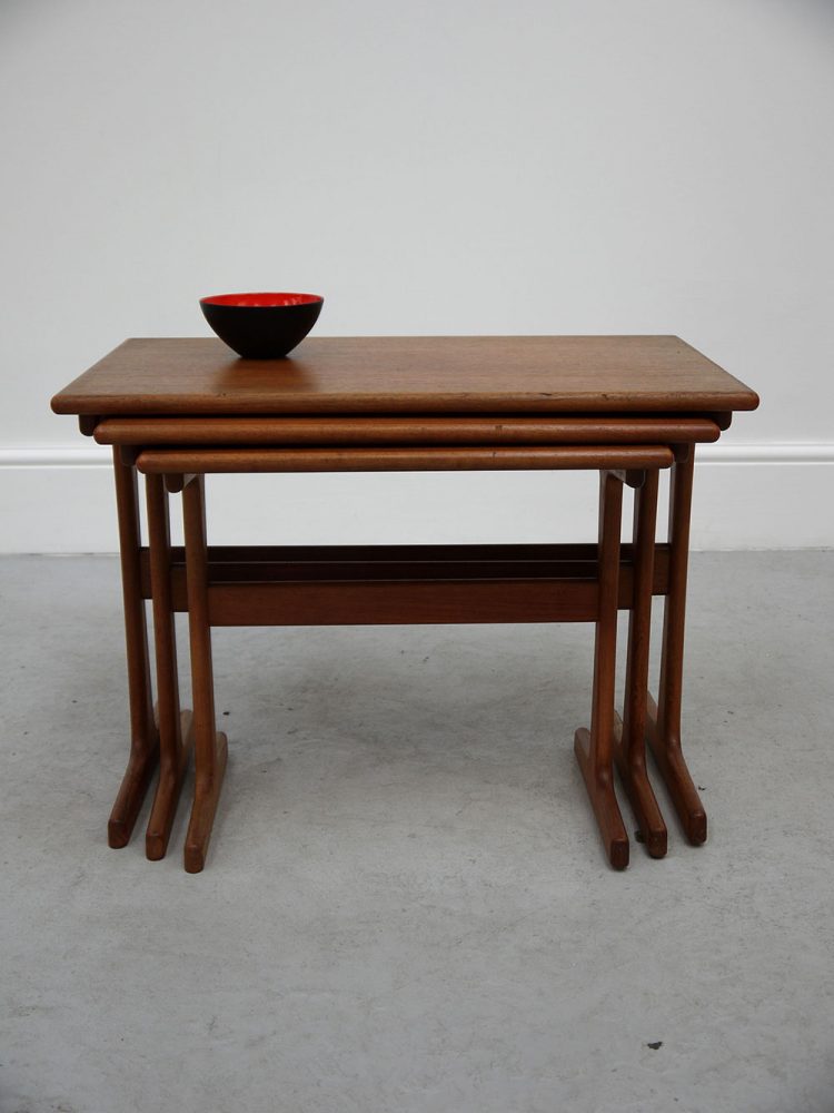 Kai Kristiansen – Nest of Three Side Tables