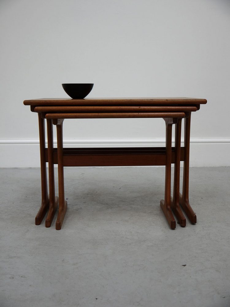 Kai Kristiansen – Nest of Three Side Tables