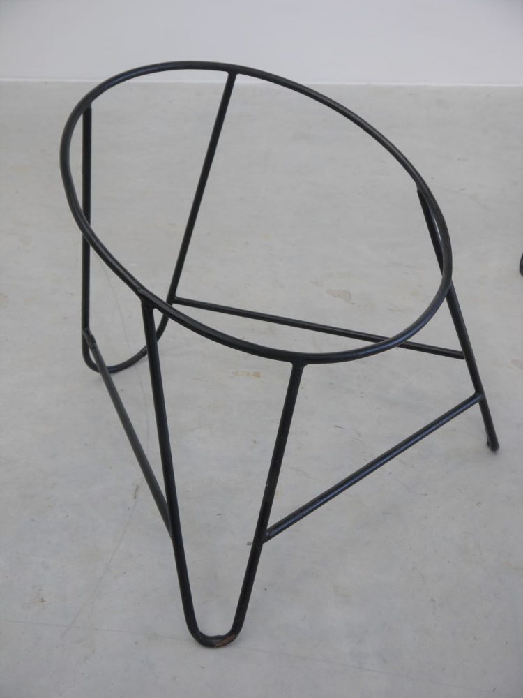 Mathieu Mategot – Pair of Wicker Lounge Chairs