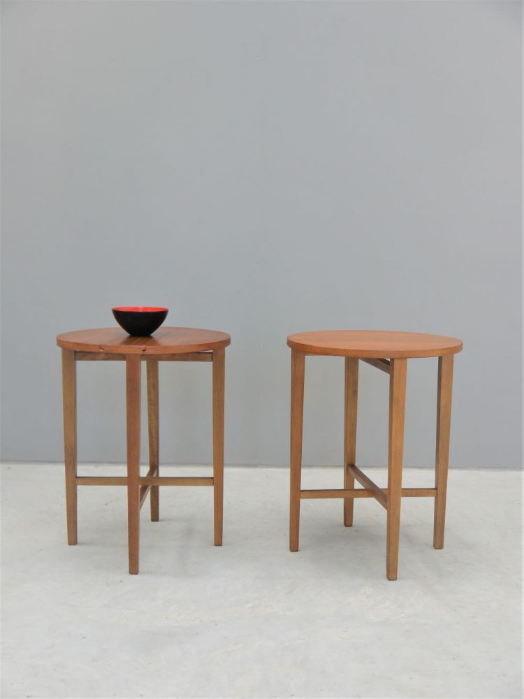 Poul Hundevad – Pair of Folding Side Tables