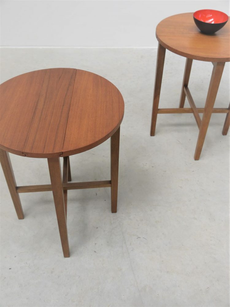 Poul Hundevad – Pair of Folding Side Tables