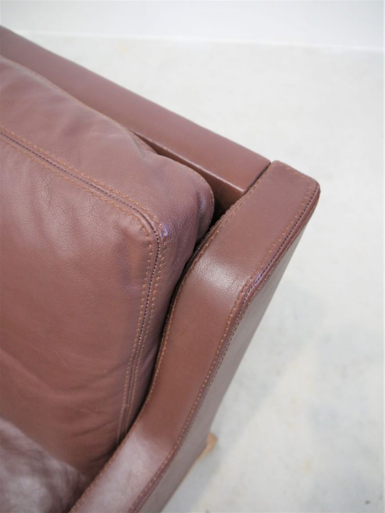 Kai lyngfeldt Larsen – Three Seat Leather Sofa
