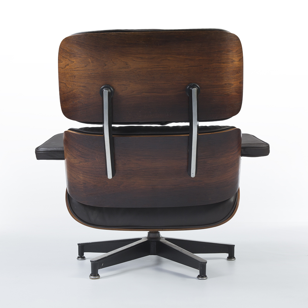 Charles and Ray Eames – Rosewood 670 Lounge Chair and 671 Ottoman