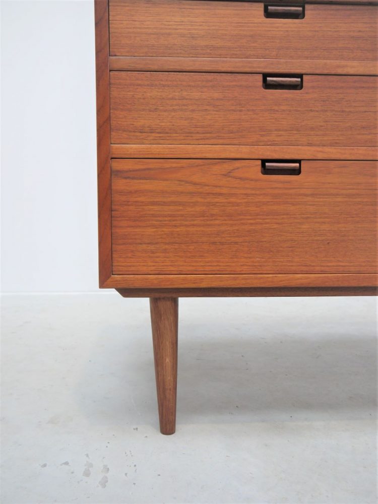 Danish – Six Drawer Low Chest Cabinet