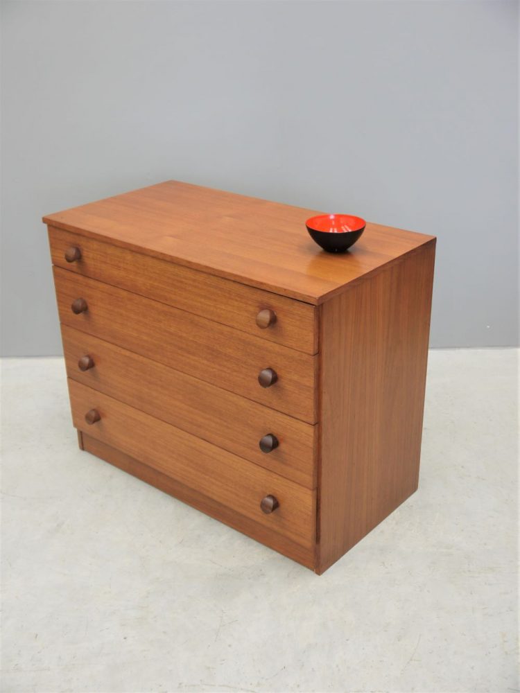 Avalon – Teak Four Drawer Chest