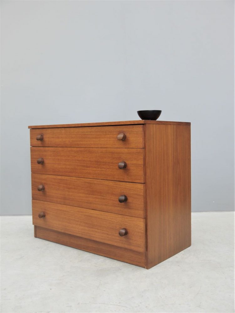 Avalon – Teak Four Drawer Chest