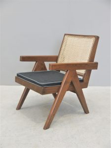 Pierre Jeanneret – Rare Low Easy Lounge Chair for Chandigarh India