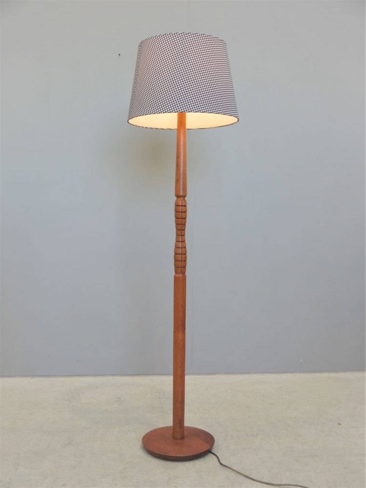 Swedish – Solid Teak Standard Floor Lamp