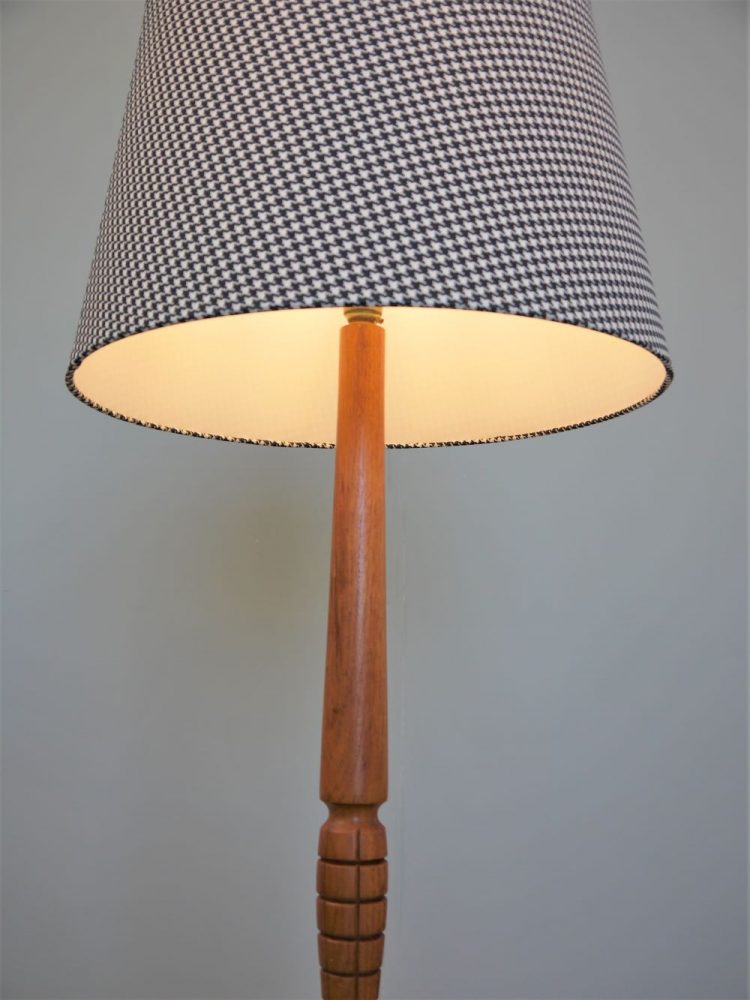 Swedish – Solid Teak Standard Floor Lamp