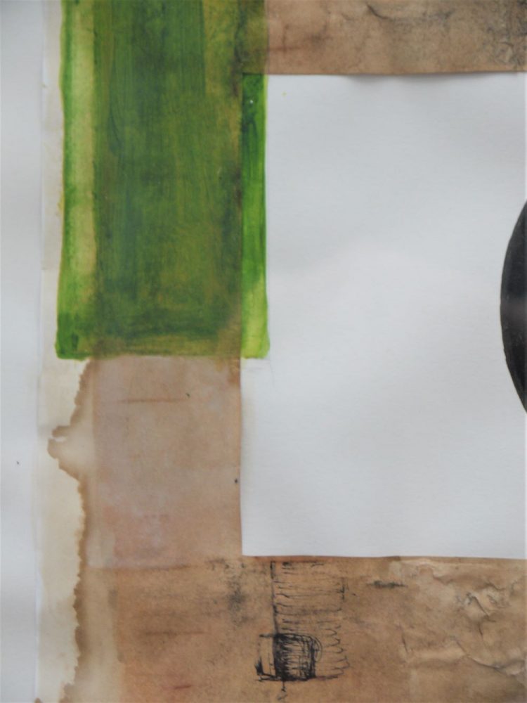 Interdependence No3 – Mixed Media on Paper