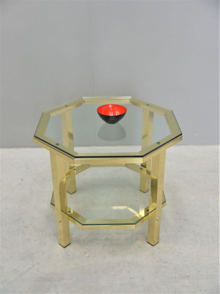 Designs in America – Hexagonal Brass Coffee Table