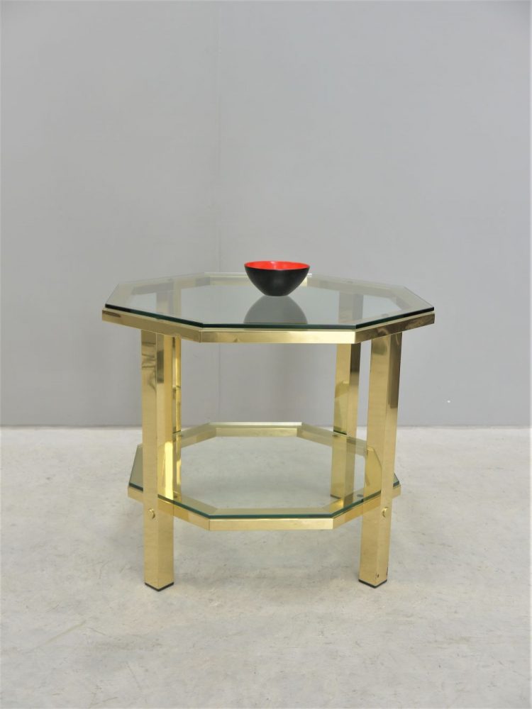 Designs in America – Hexagonal Brass Coffee Table