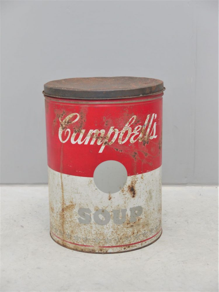 Plasticonvertible Corp Bedford Mass – Large Campbells Soup Can