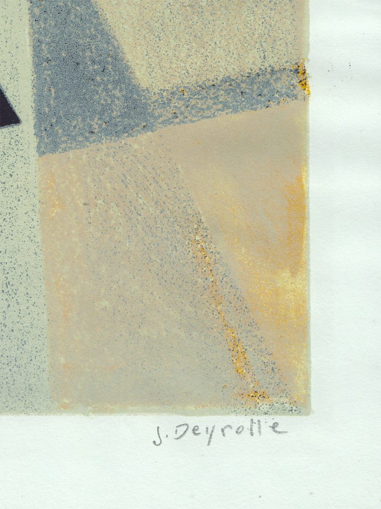 Jean Deyrolle – Untitled Composition