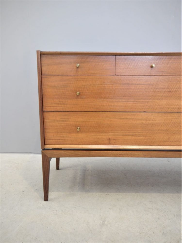 John Herbert – French Walnut Large Chest of Drawers for Younger