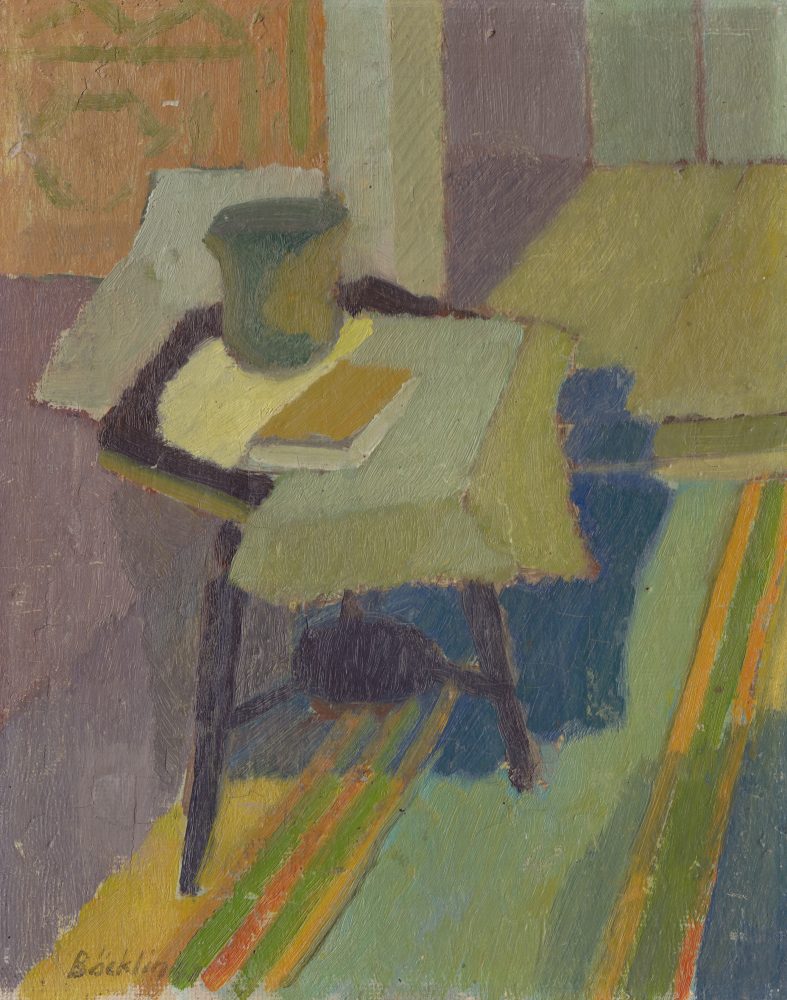 Nils Backlin – Oil on Board ‘Still Life’