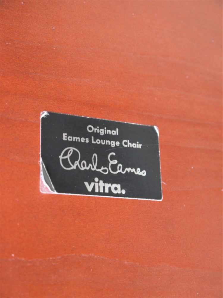 Charles and Ray Eames – Original Vitra 670 Lounge Chair and 671 Ottoman