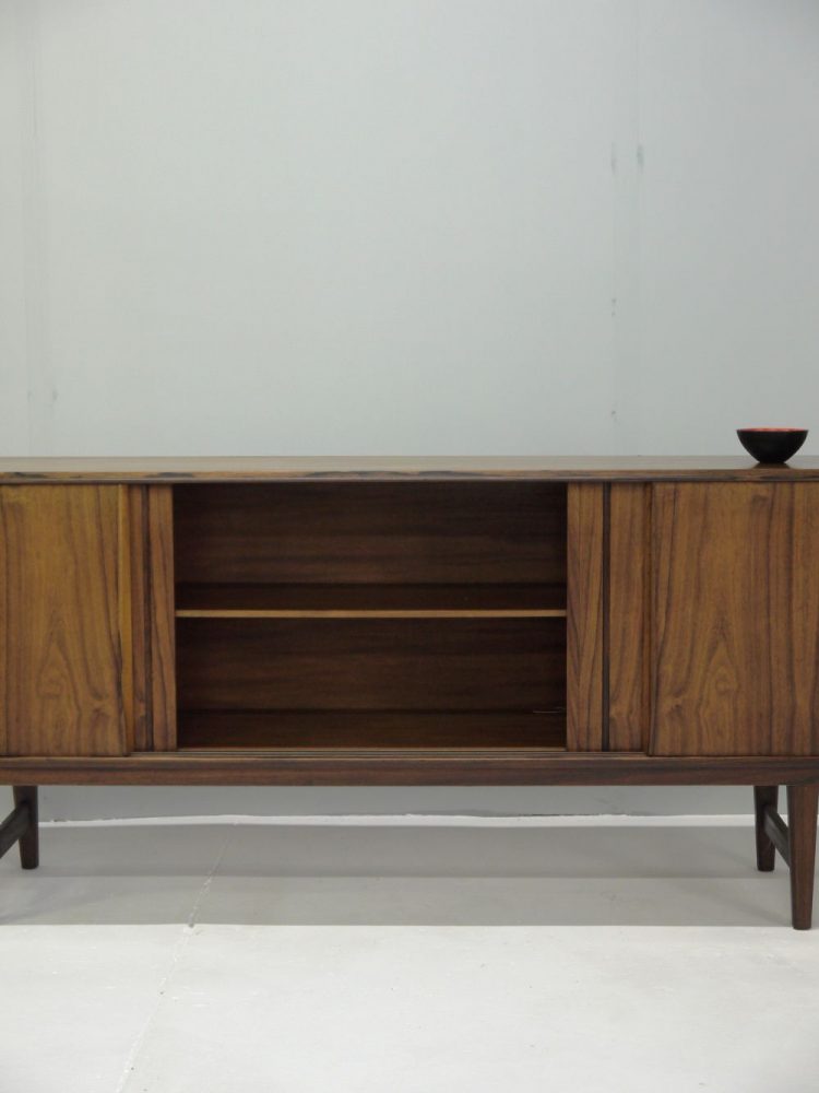 E W Bach – Rosewood Credenza for Sejling Skabe