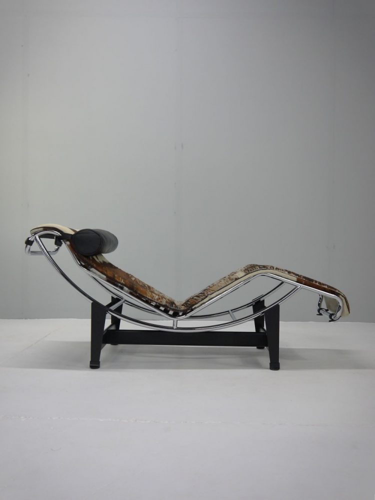 Charlotte Perriand, Le Corbusier & Pierre Jeanerret – LC4 in Cowhide for Cassina