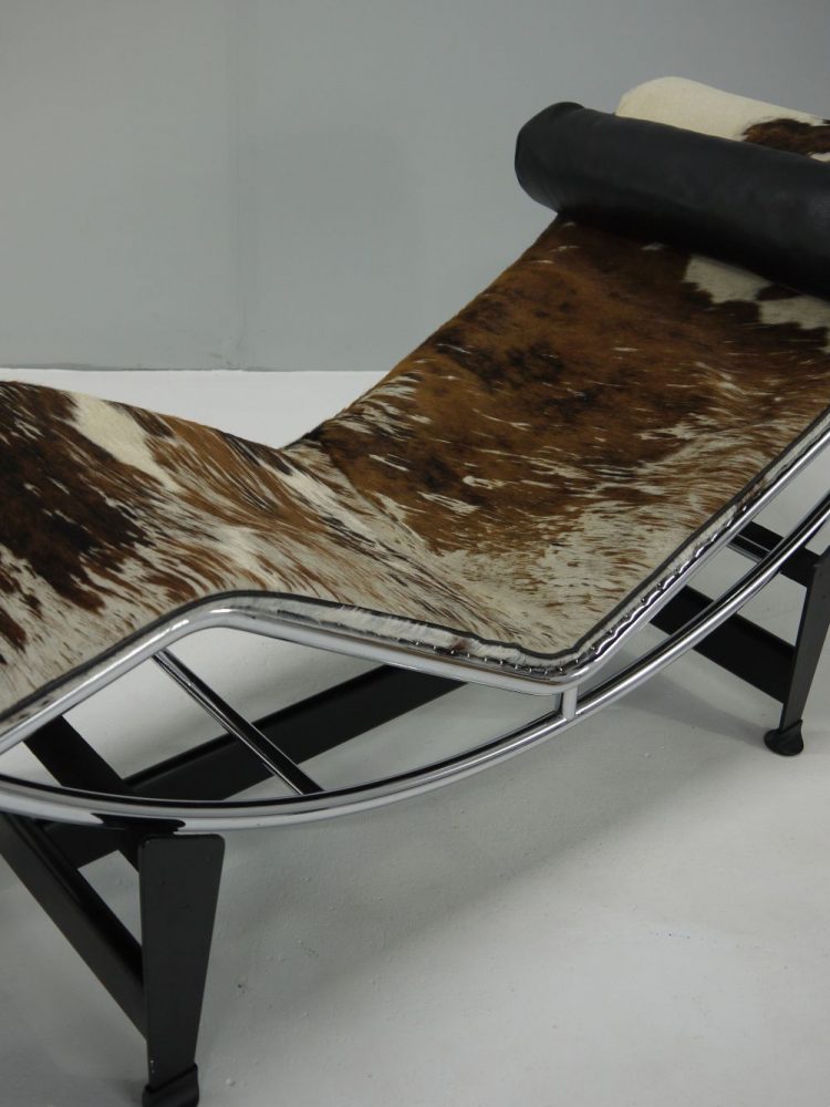 Charlotte Perriand, Le Corbusier & Pierre Jeanerret – LC4 in Cowhide for Cassina