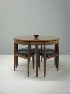 Han Olsen – Classic Danish Dining Table and Chair Set for Frem Rojle