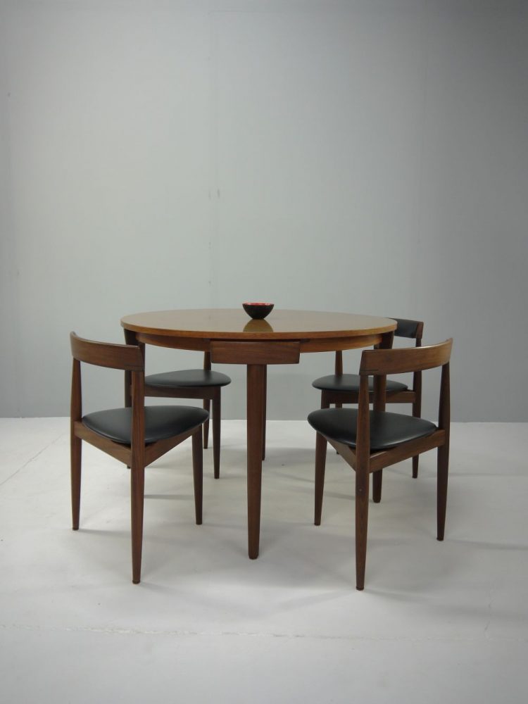 Han Olsen – Classic Danish Dining Table and Chair Set for Frem Rojle