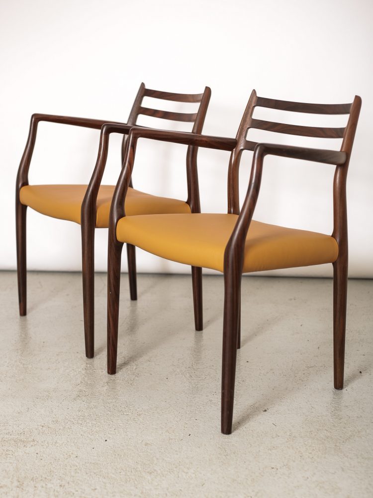 Niels Møller 62 Chairs – Rosewood