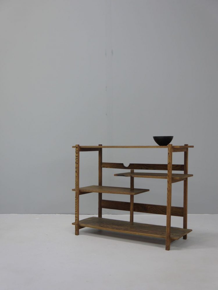 Japanese – Nakashima Style Shelving Unit