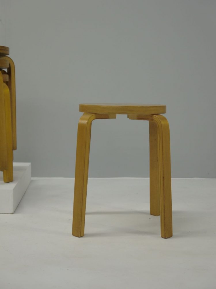 Alvar Aalto – Model 60 Stacking Stools for Artek Finland