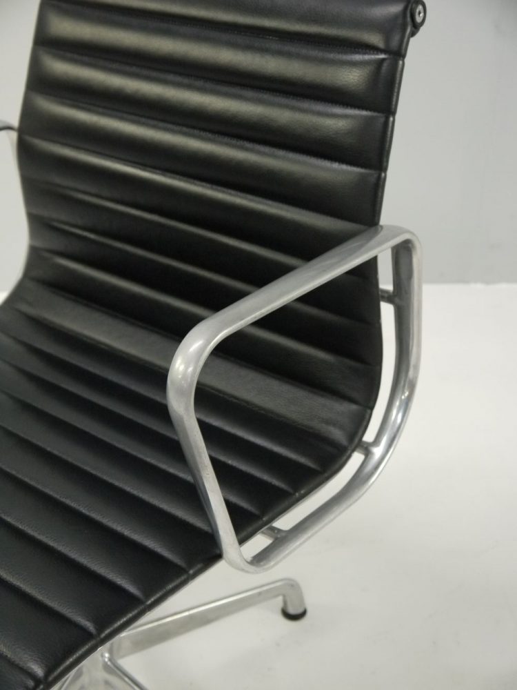 Charles and Ray Eames – EA108 Leather Swivel Chair