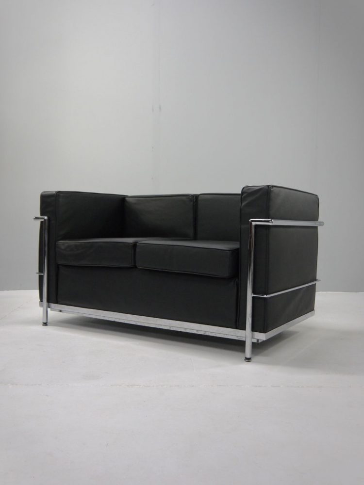 Le Corbusier – LC2 Two Seat Sofa