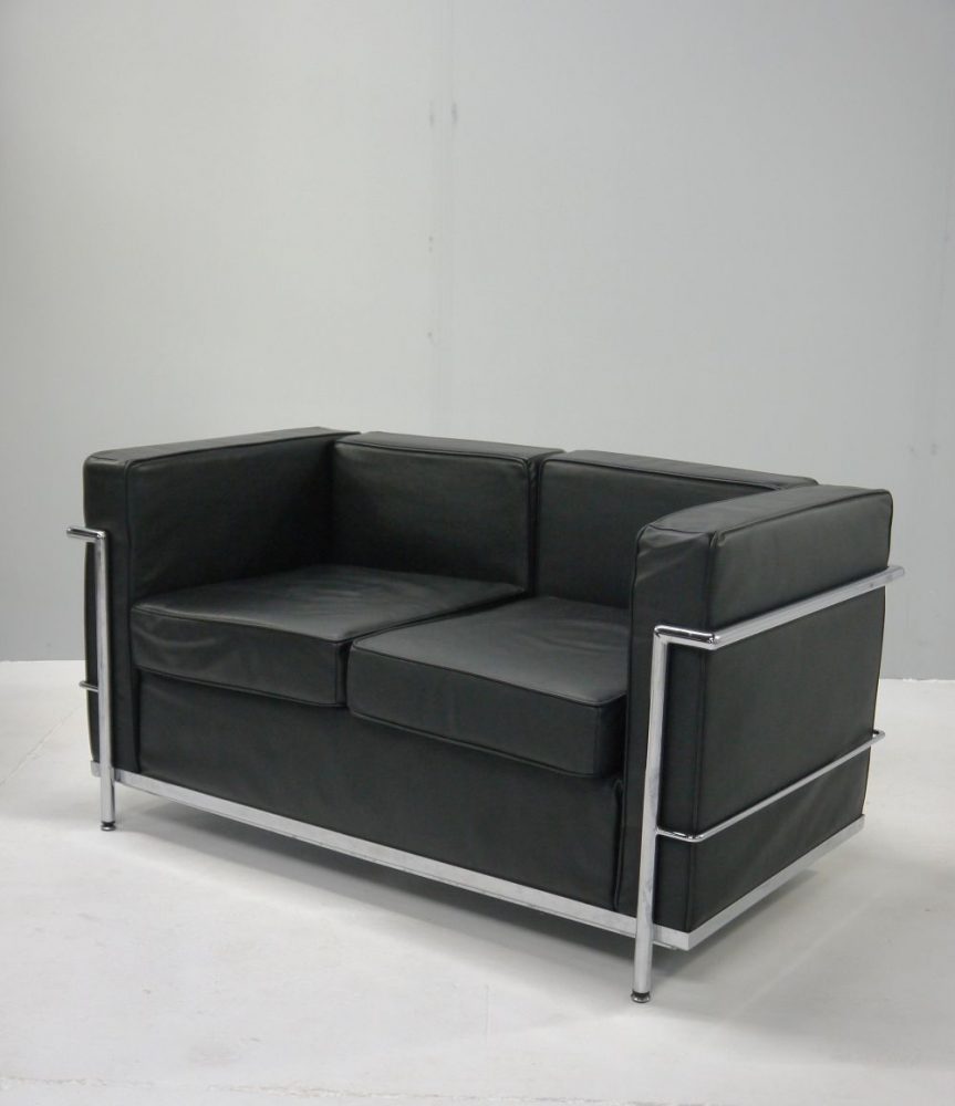 Le Corbusier – LC2 Two Seat Sofa