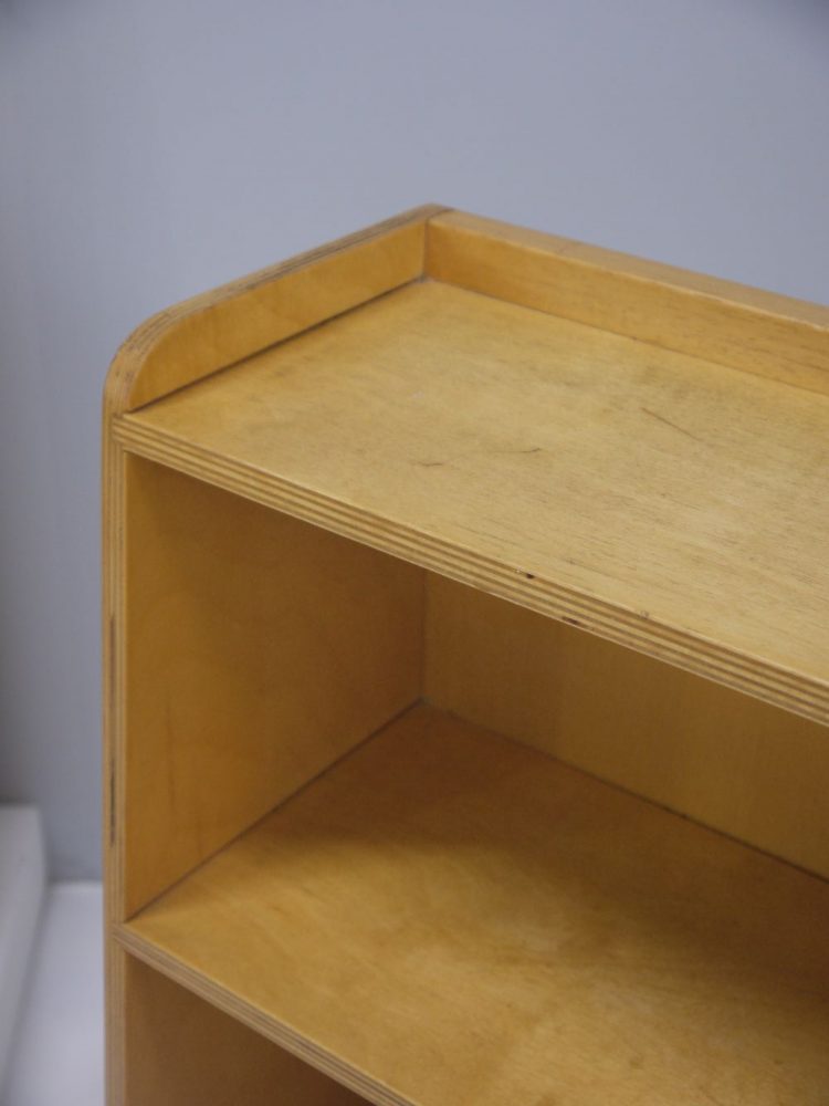 Midcentury – Pair of Birch Ply Bookshelves / Cabinet