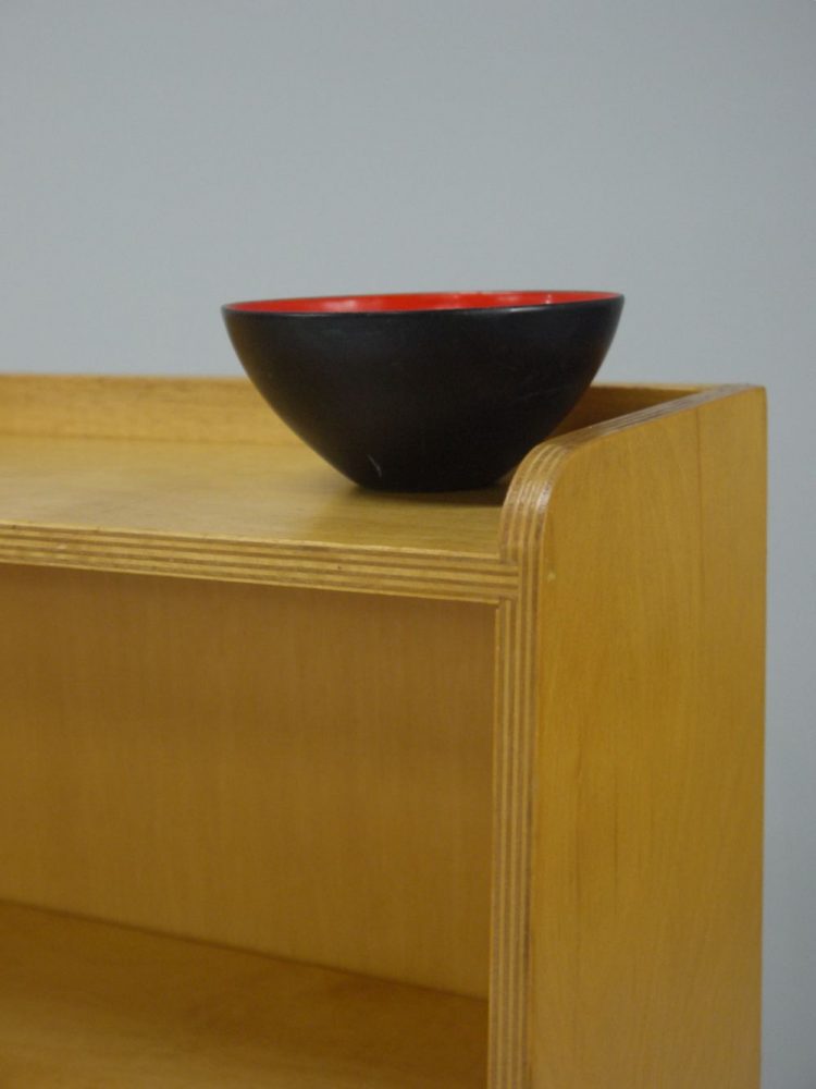 Midcentury – Pair of Birch Ply Bookshelves / Cabinet