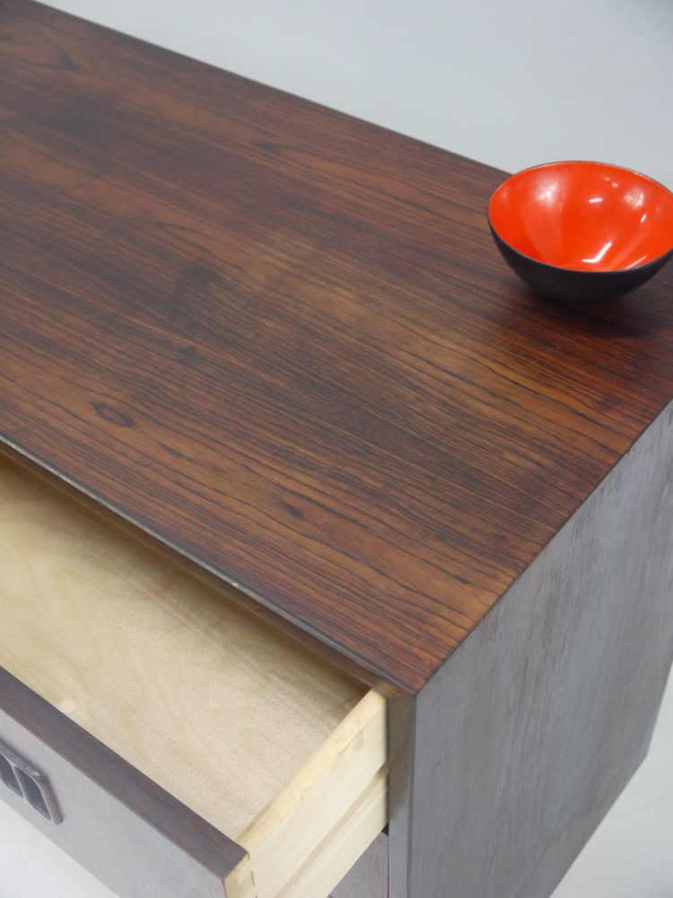 Danish – Rosewood Four Drawer Chest