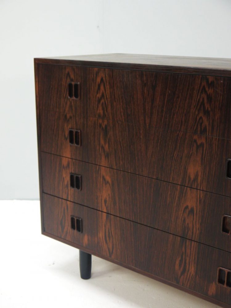 Danish – Rosewood Four Drawer Chest