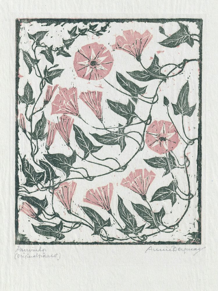 Anni Bergman – Woodblock ‘Akervindor’