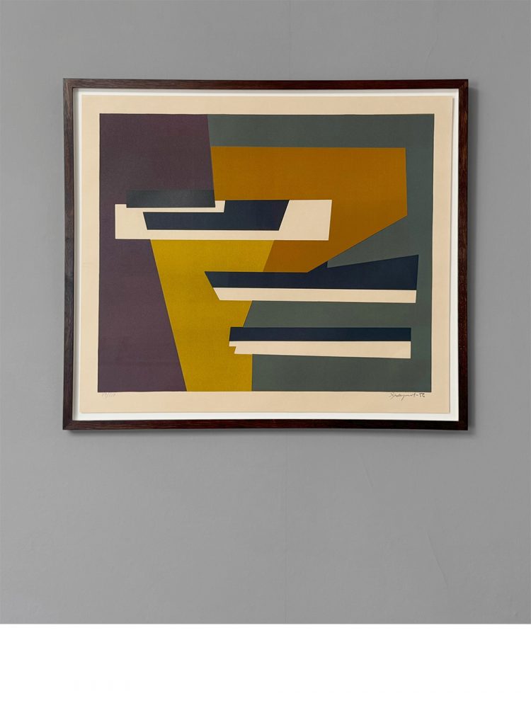 Paul Gadegaard – Untitled Composition Lithograph