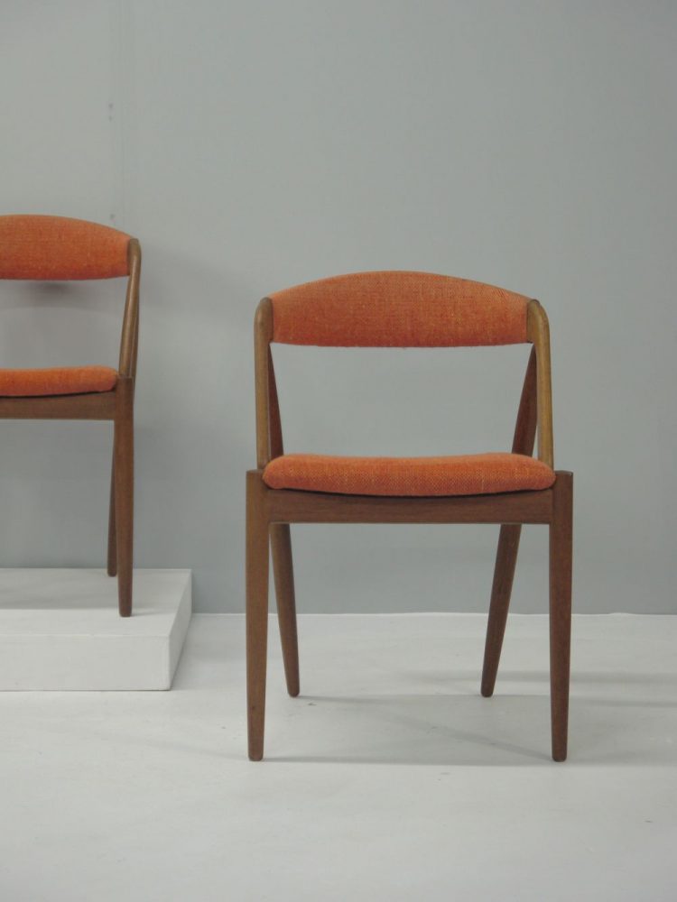 Kai Kristiansen – Set of Four Model 31 Dining Chairs for Schou Andersen Denmark