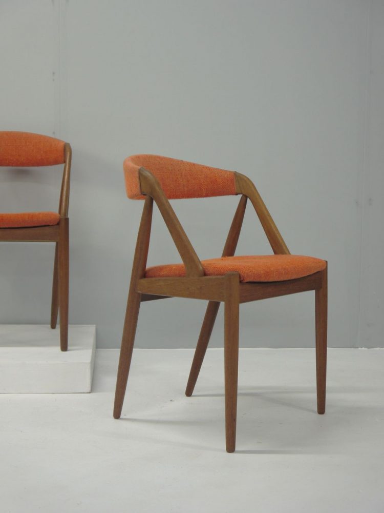 Kai Kristiansen – Set of Four Model 31 Dining Chairs for Schou Andersen Denmark