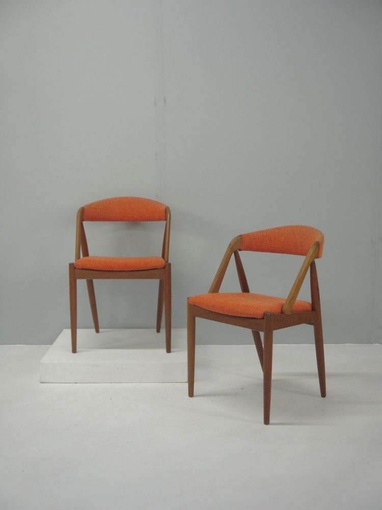 Kai Kristiansen – Set of Four Model 31 Dining Chairs for Schou Andersen Denmark