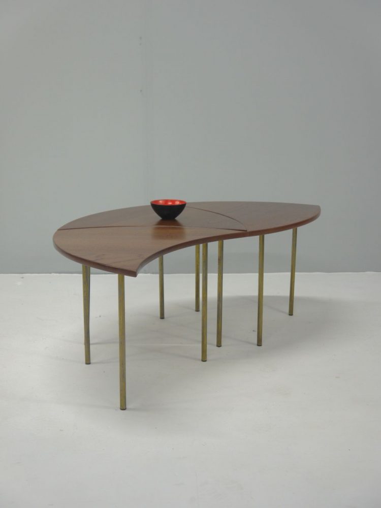 Peter Hvidt and Olga Molgaard  Nielsen – Pinwheel Coffee Table Model 523