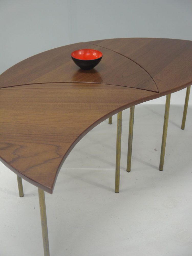 Peter Hvidt and Olga Molgaard  Nielsen – Pinwheel Coffee Table Model 523