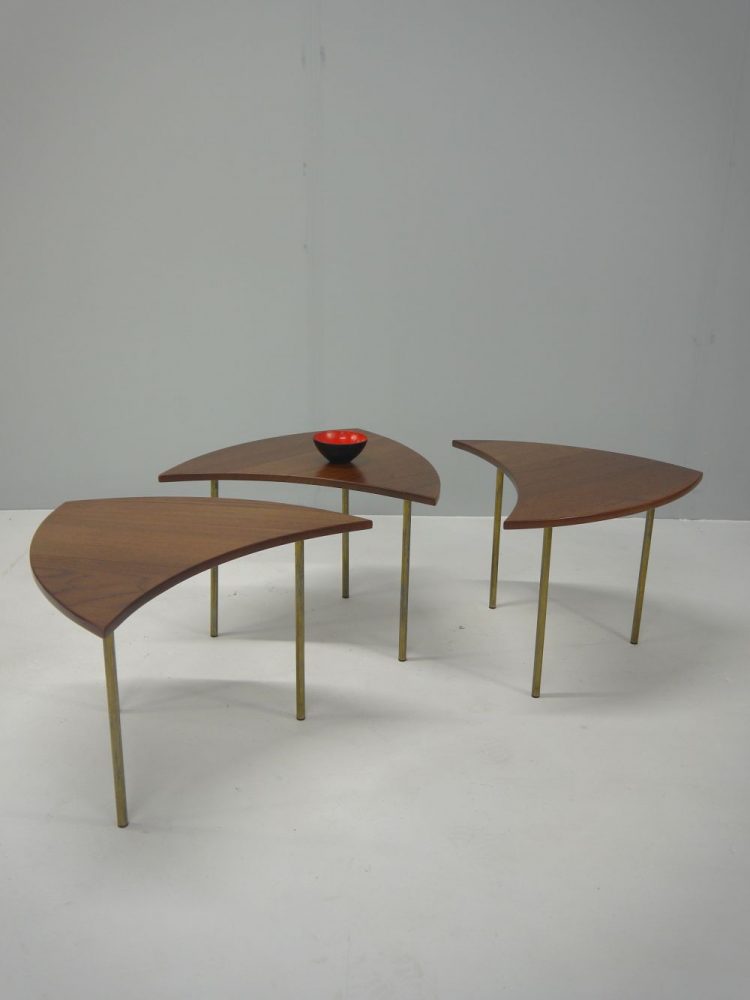 Peter Hvidt and Olga Molgaard  Nielsen – Pinwheel Coffee Table Model 523