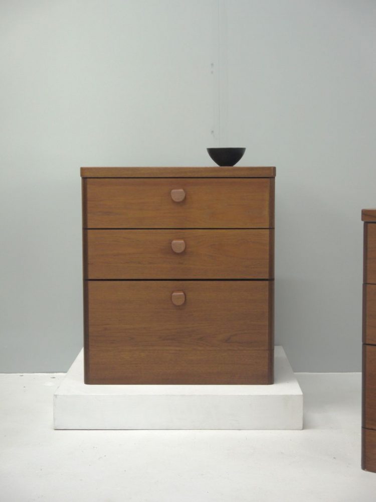 John and Sylvia Reid – Pair of Bedside Drawer Units for Stag